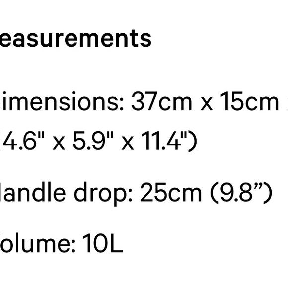 BNWT Two Tone Canvas Tote Bag 10L - Picture 7 of 9